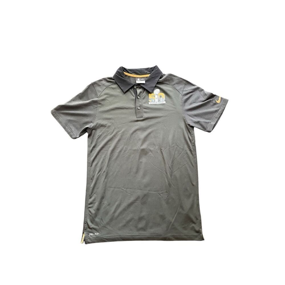 Nike dri fit NFL Super Bowl 50 polo